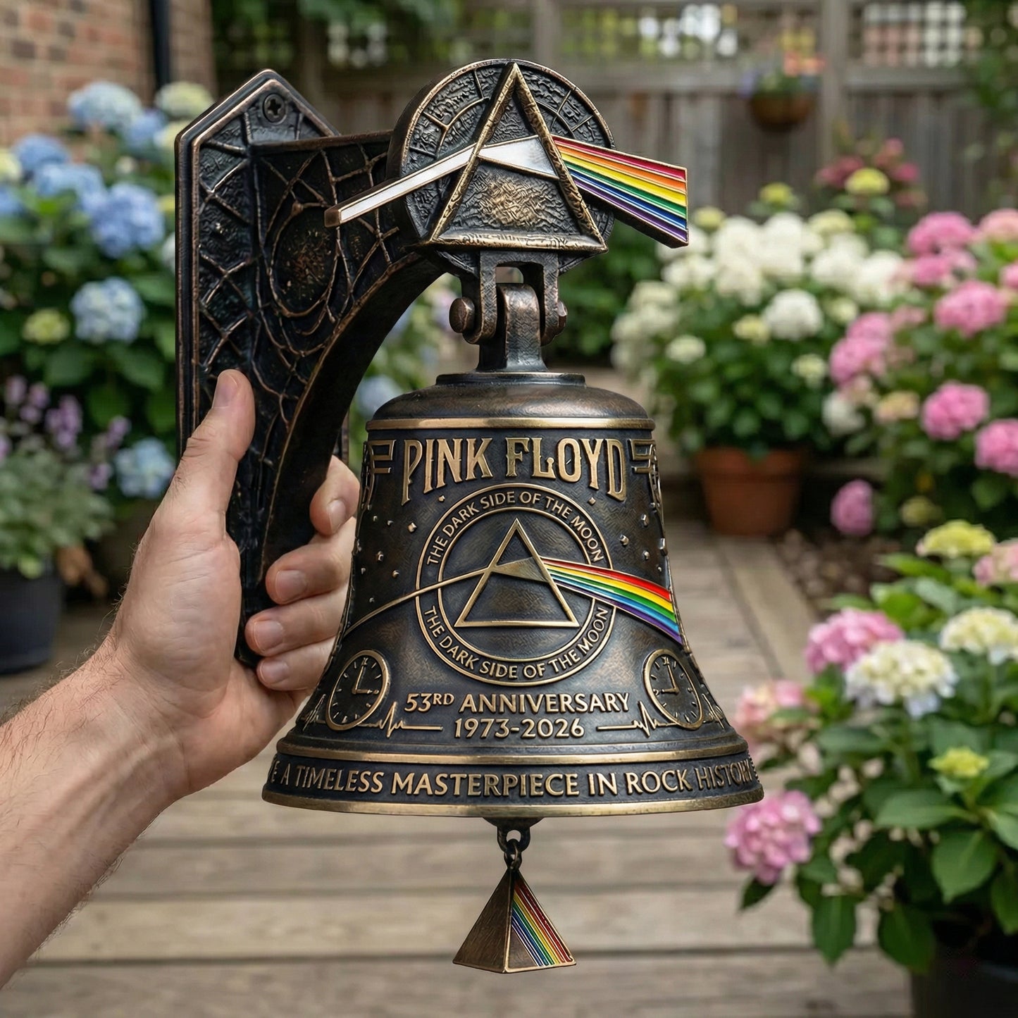 Pink Floyd 53rd Anniversary Collector's Wall Bell