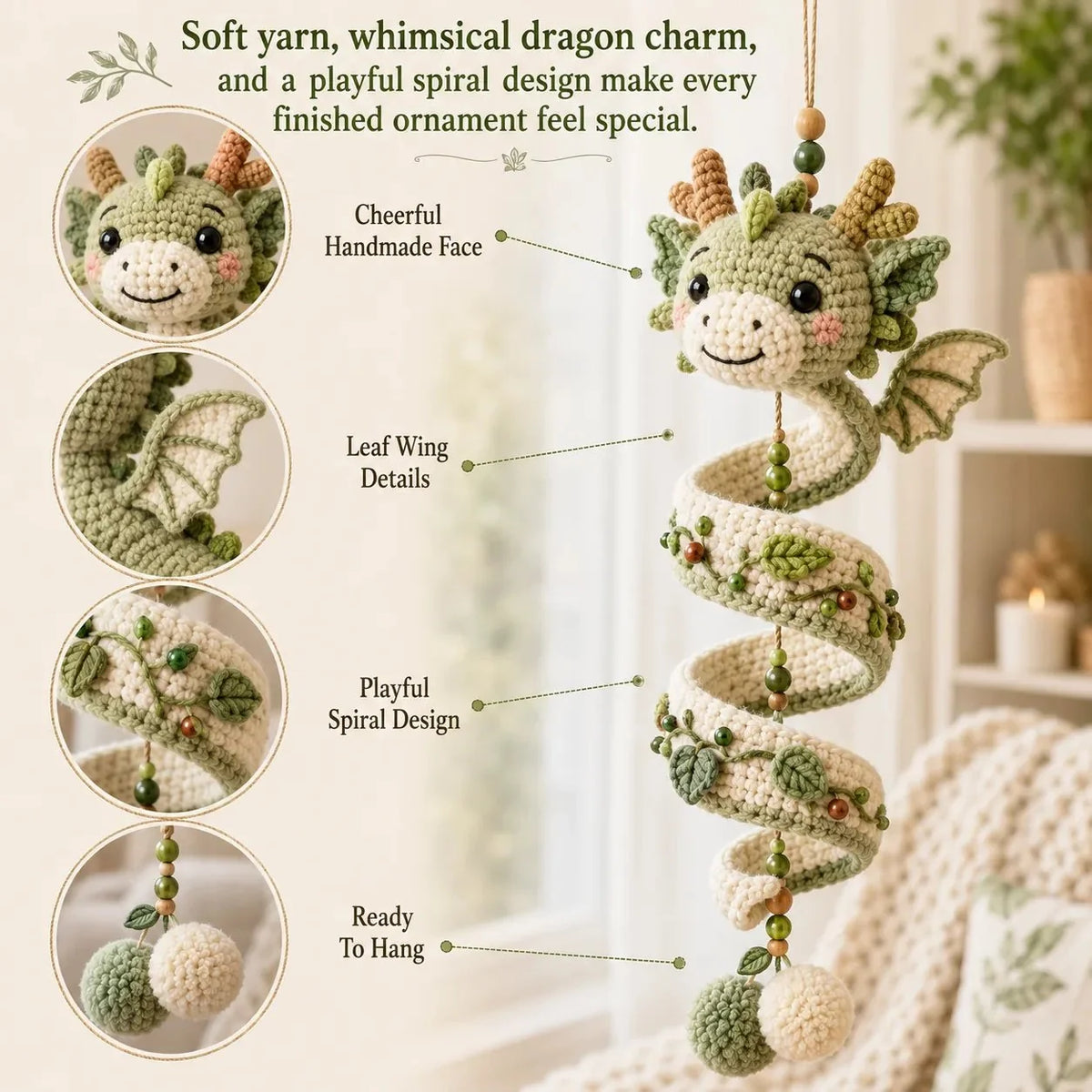 DragonWhimsy – Fantasy Crochet Craft Kit
