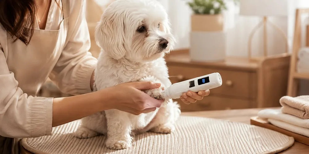 ClawComfort – Cordless Dog & Cat Nail Grinder