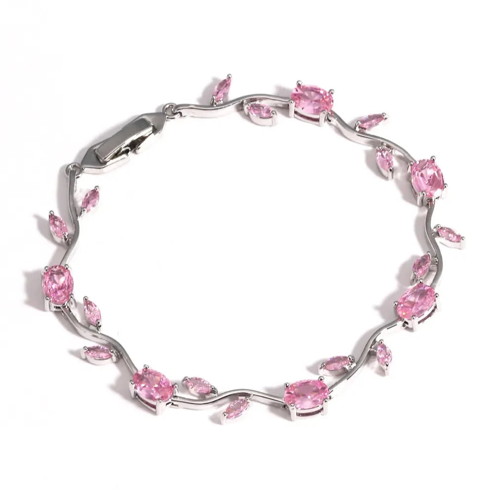 BloomVine – Delicate Rose Bracelet