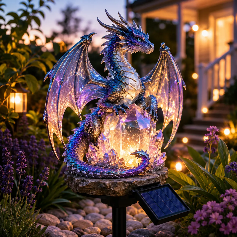 DragonGlow – Crystal Dragon Night Light