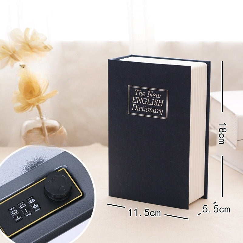 Hidden Book Safe Lock Box