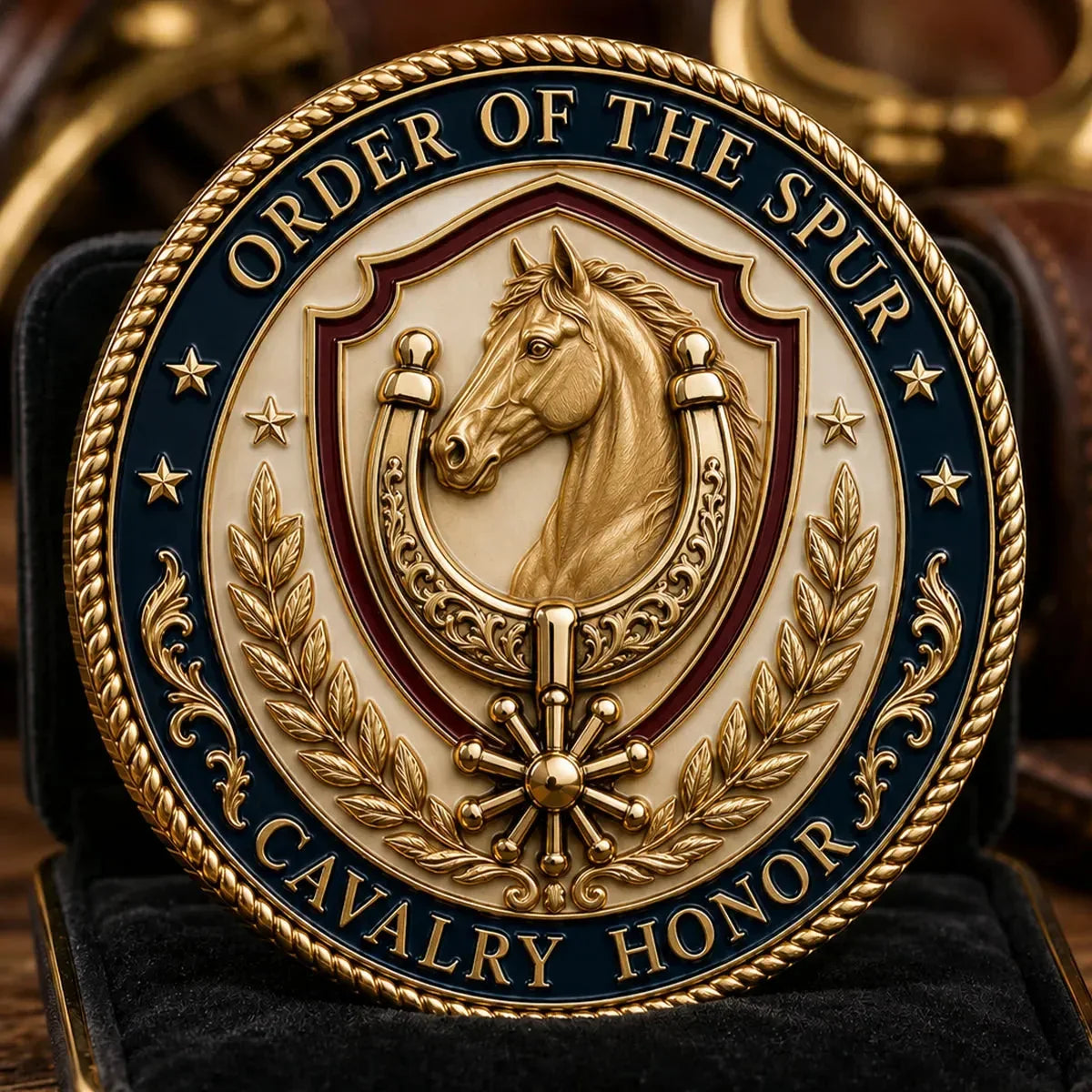 SpurRide – Earned Not Given Commemorative Medal