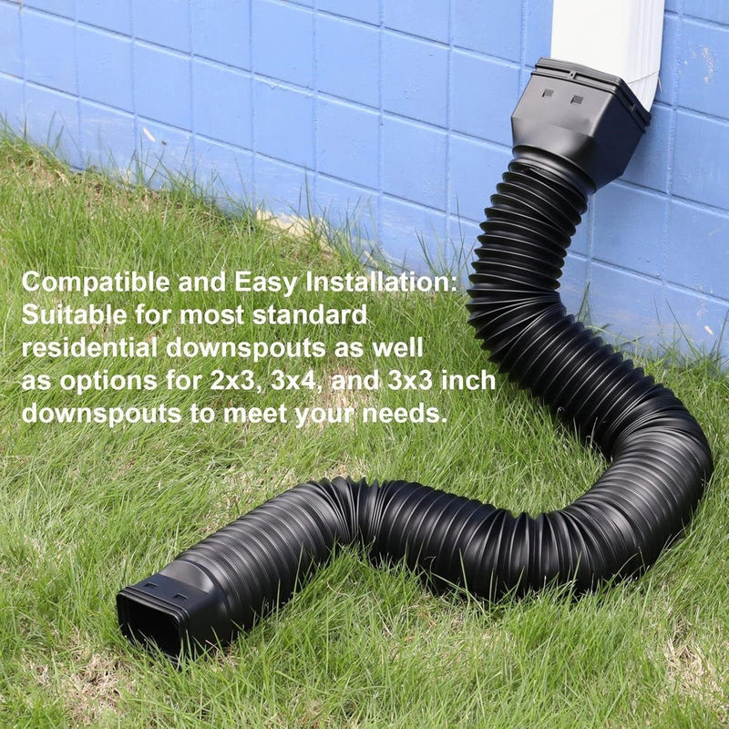 RainGuard – Flexible Downspout Extension Kit