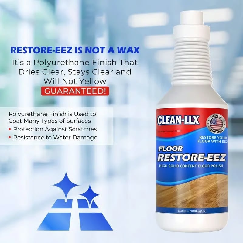 🔥Last Day 50% OFF - ✨🧴 Clean-llx Floor Restorer – Shine & Protect Instantly 🏠