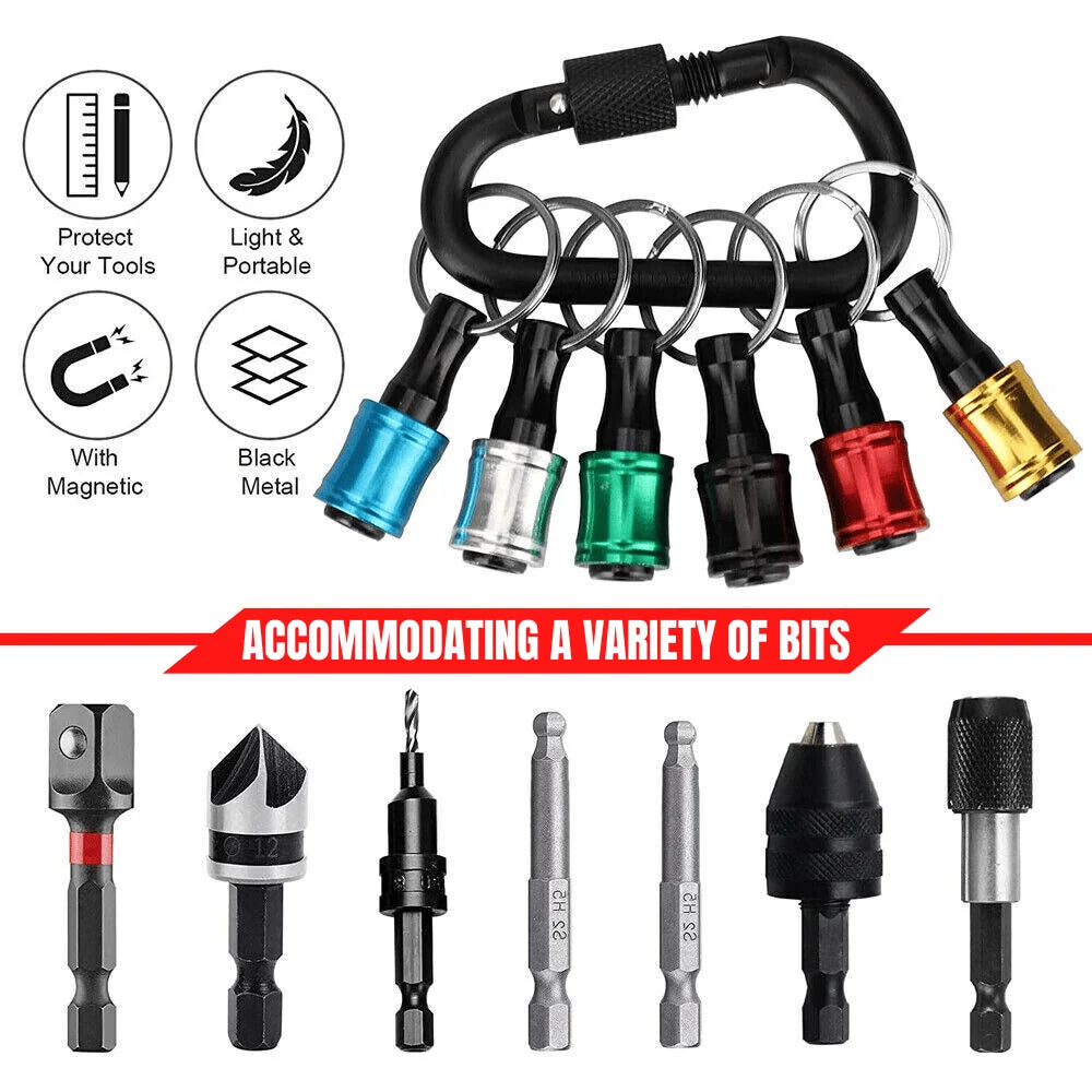 BitLock – Quick Release Hex Bit Holder Carabiner