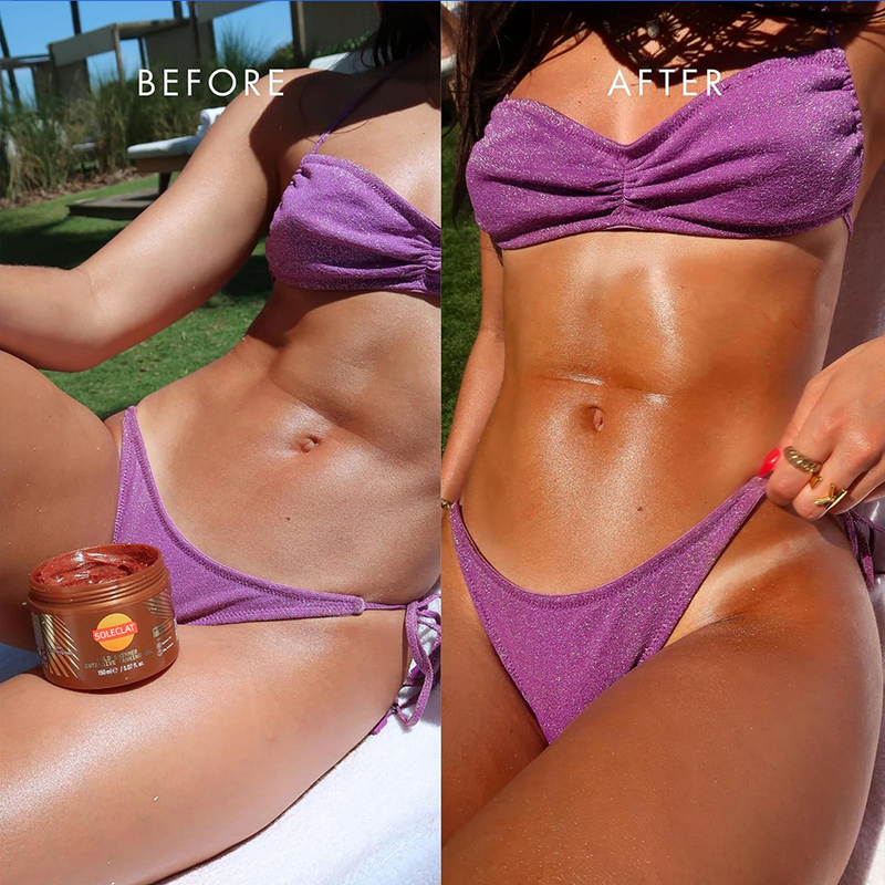 GoldenAura – Radiant Tanning Shimmer Gel