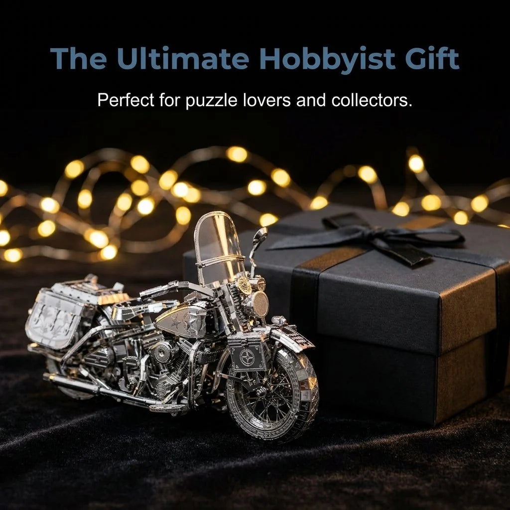 MotoCraft – 3D Metal Motorcycle Assembly Puzzle