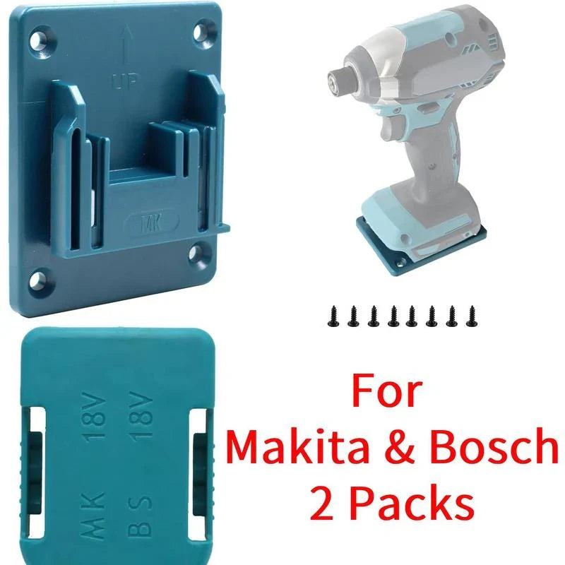 VoltRack – 20-Piece Tool & Battery Wall Mount Storage Kit