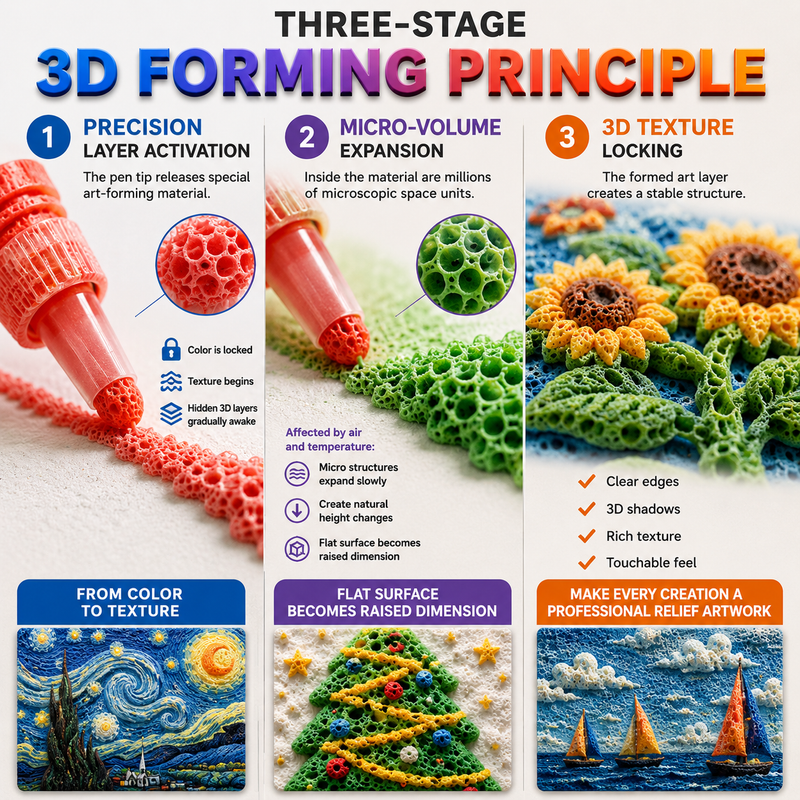 ReliefCraft – 3D Textured Art Creation Pen