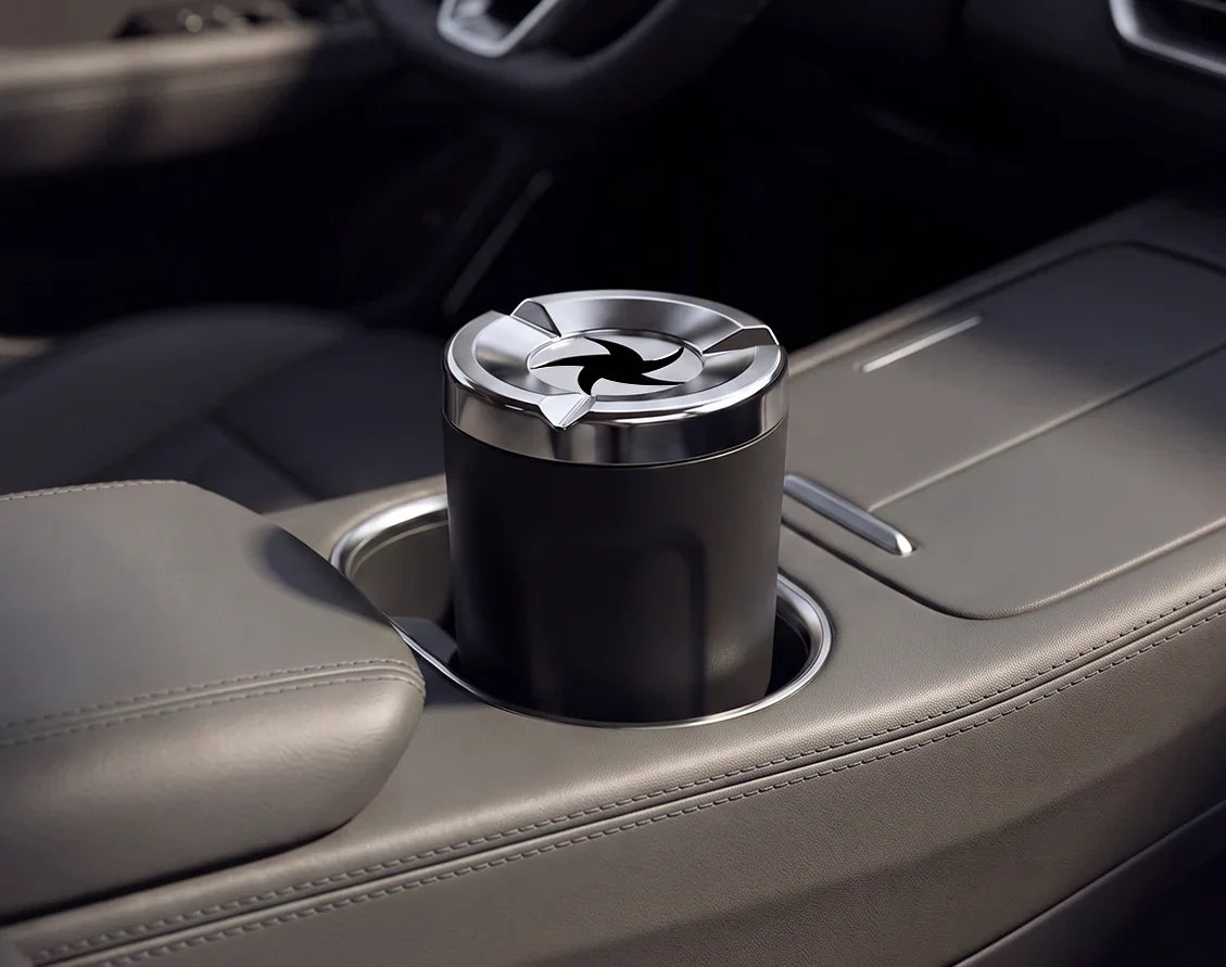 AshGuard – Twist-Lock Ceramic Car Ashtray
