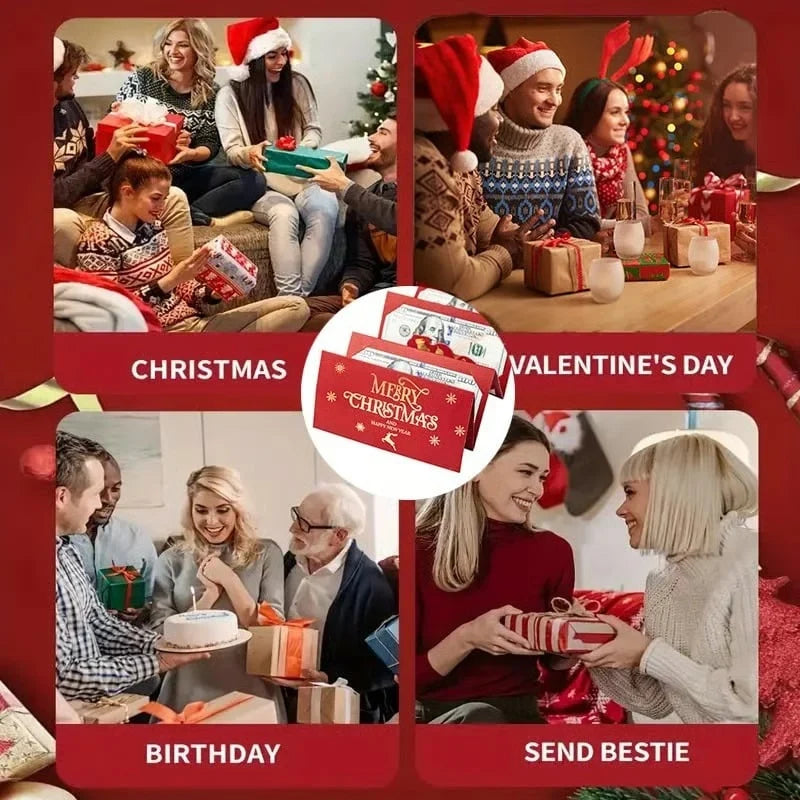 SantaSurprise – Foldable Christmas Cash Gift Wallet