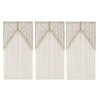 Bloomveil – Floral Embroidery Door Curtain
