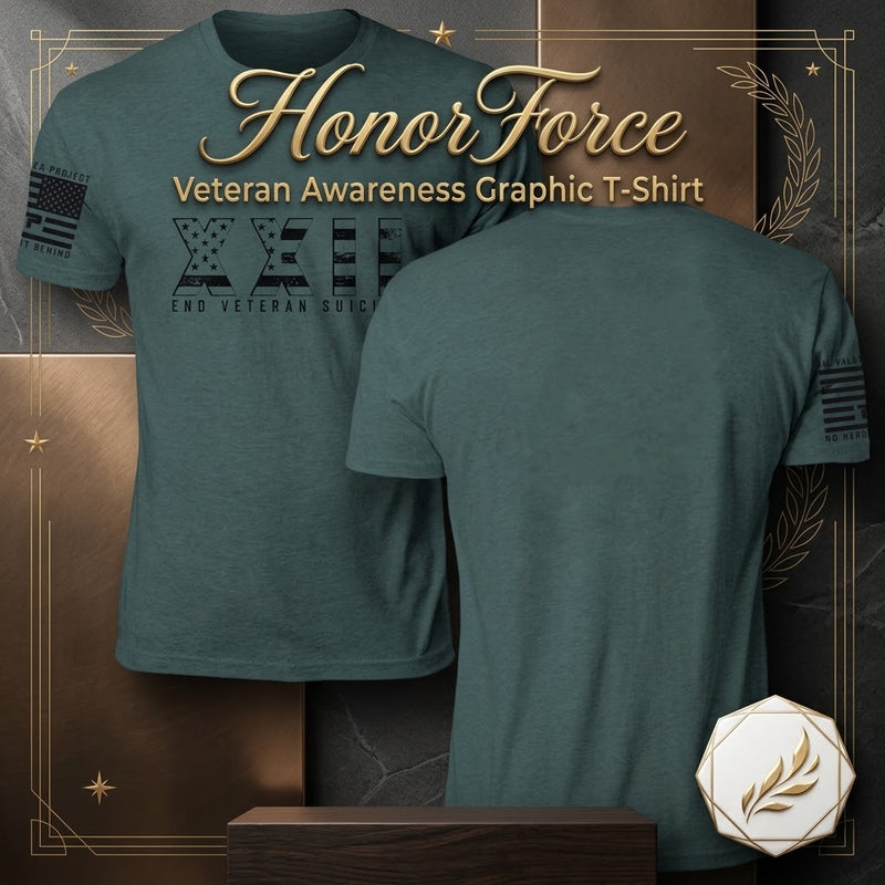 HonorForce – Veteran Awareness Graphic T-Shirt