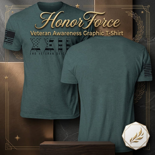 HonorForce – Veteran Awareness Graphic T-Shirt