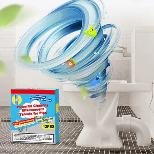DrainFizz – Effervescent Pipe Cleaning Tablets