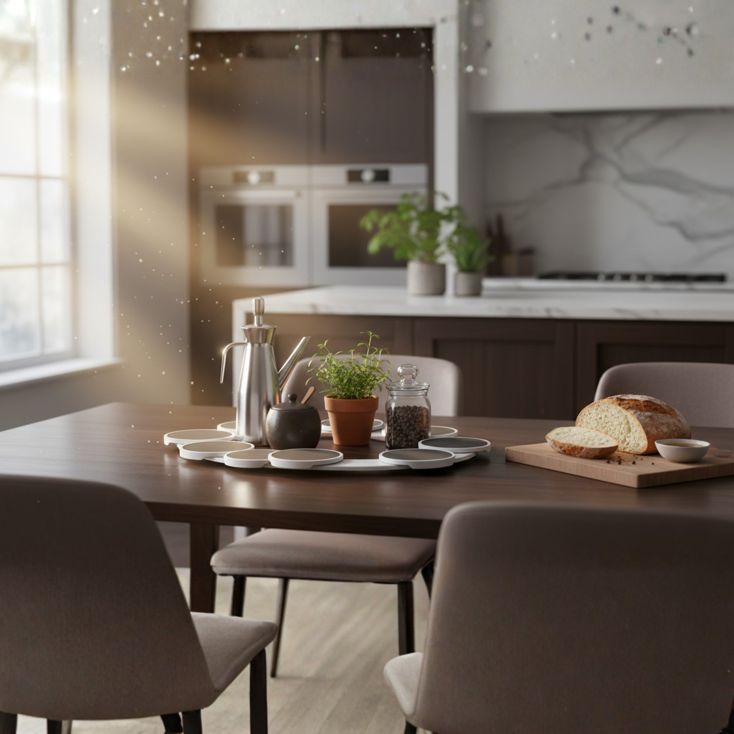 DineRound - Rotating Serving Tray