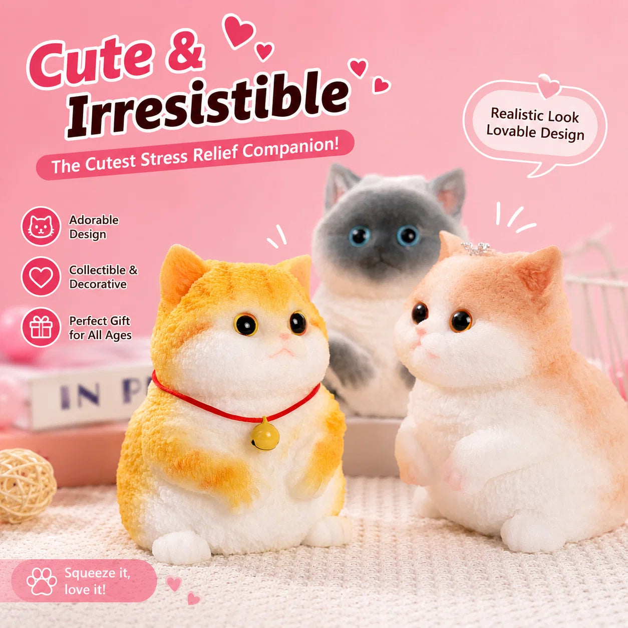 SquishPaws – Premium Sensory Stress Relief Toy