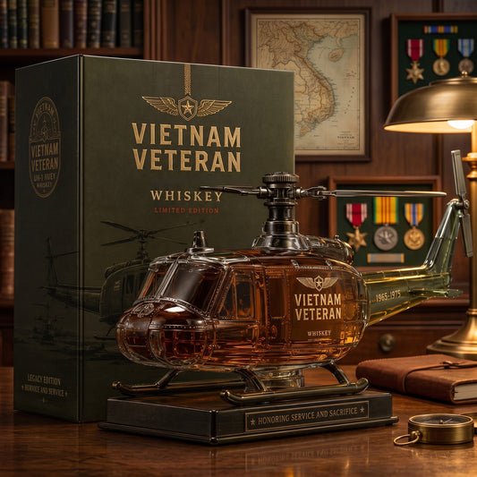ValorReserve – Vietnam Veteran Tribute Whiskey Bottle