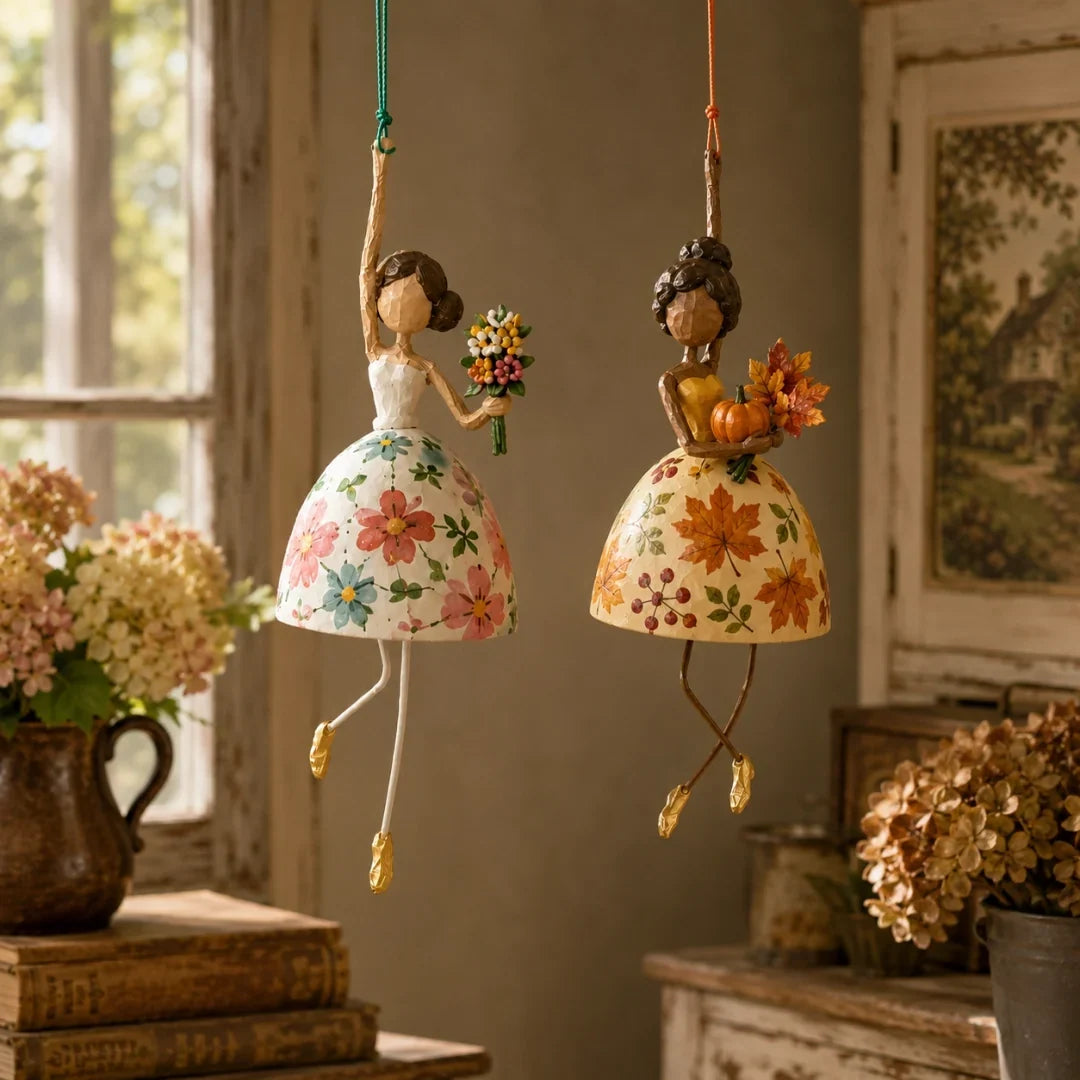 BreezyBelle – Whimsical Dancing Lady Hanging Ornament