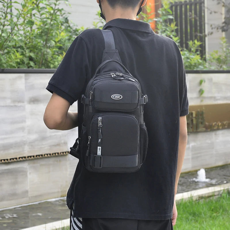 TravelTrek – Lightweight Oxford Cloth Crossbody Bag