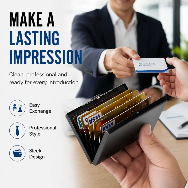 Steelaire – Ultra-Slim RFID Blocking Card Holder