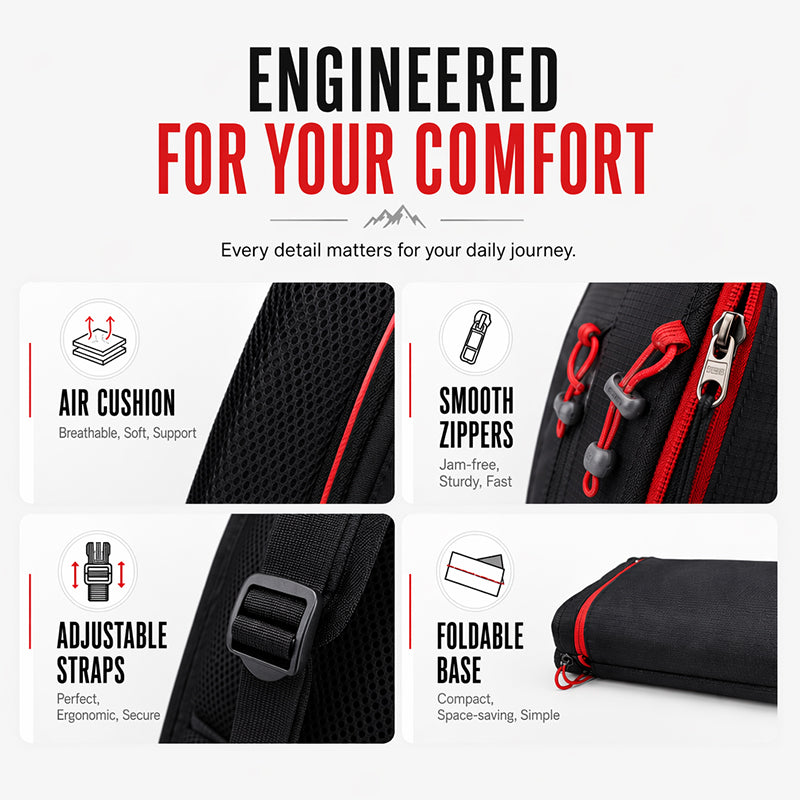 TravelNest – Foldable Water-Resistant Daypack