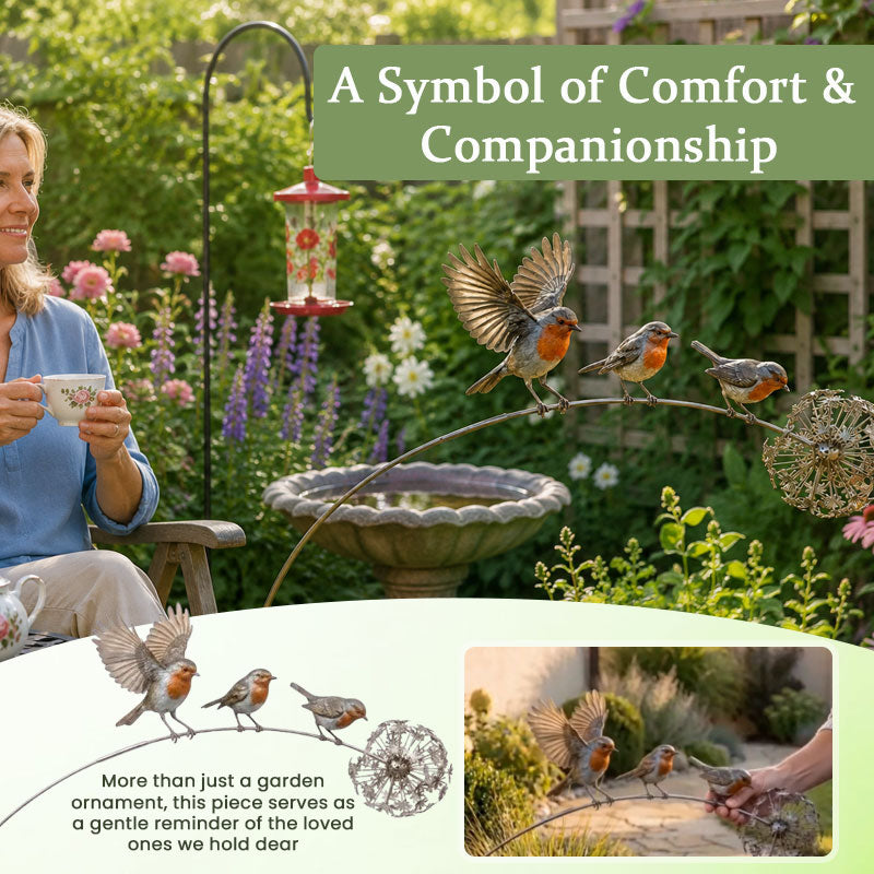 RobinGrace – Memorial Robin Garden Tribute Ornament