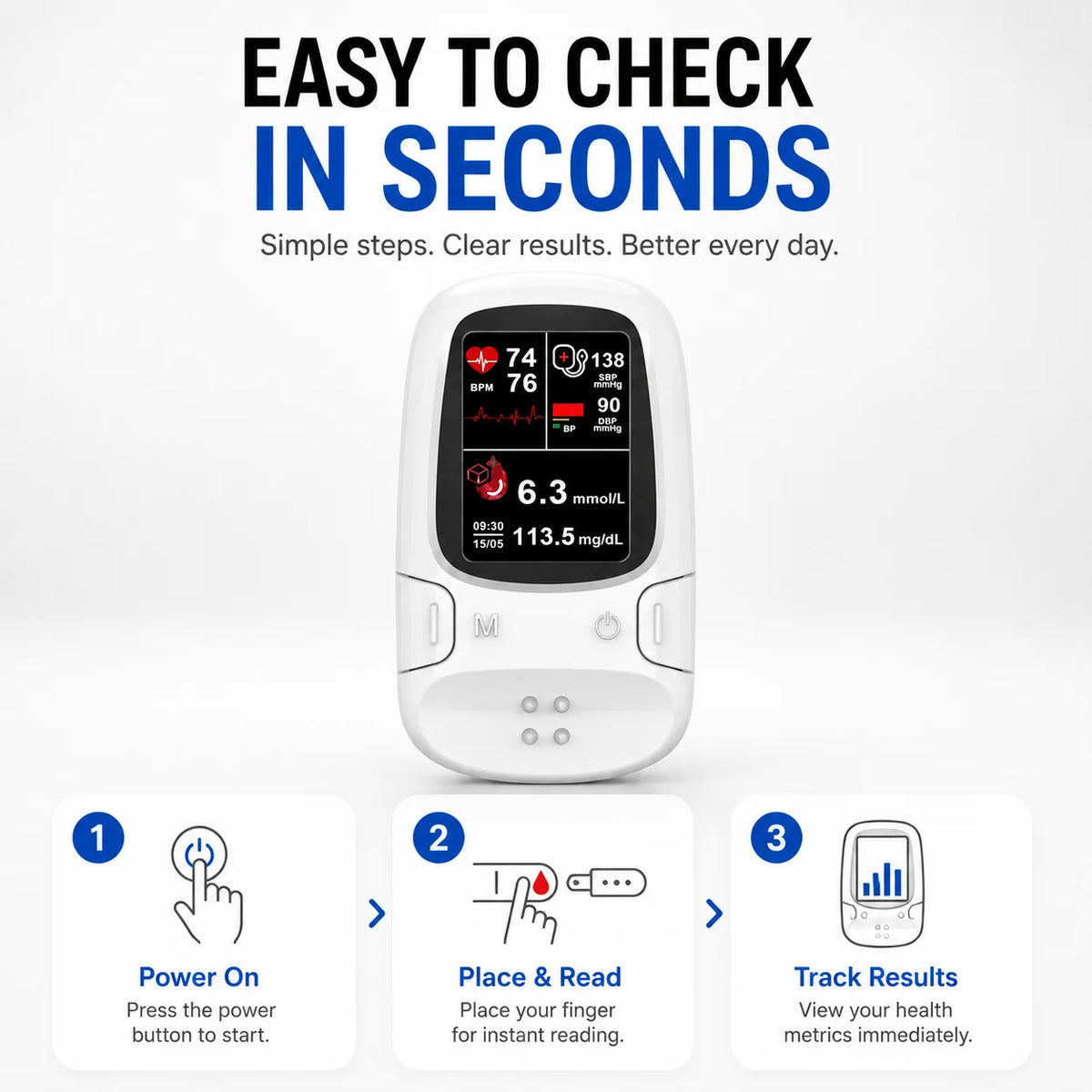 VitaSense – Multi-Function Health Monitoring Device
