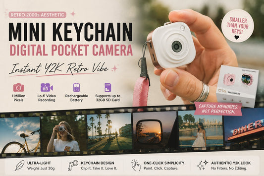 Mini Keychain Digital Pocket Camera