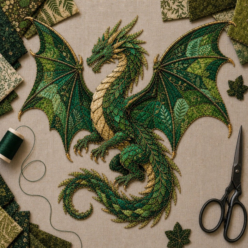 CraftMuse – Mythic Layered Patchwork Art Kit