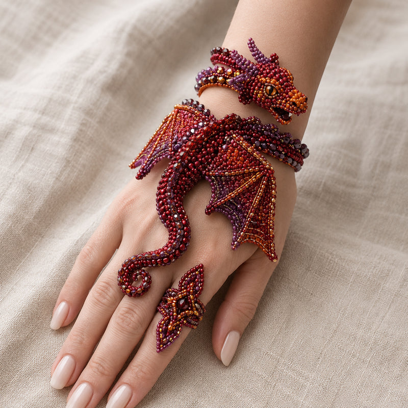 CraftBloom – DIY Beaded Wearable Art Bracelet Kit