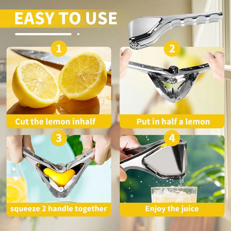 FreshPress – Heavy Duty Stainless Steel Lemon & Lime Squeezer