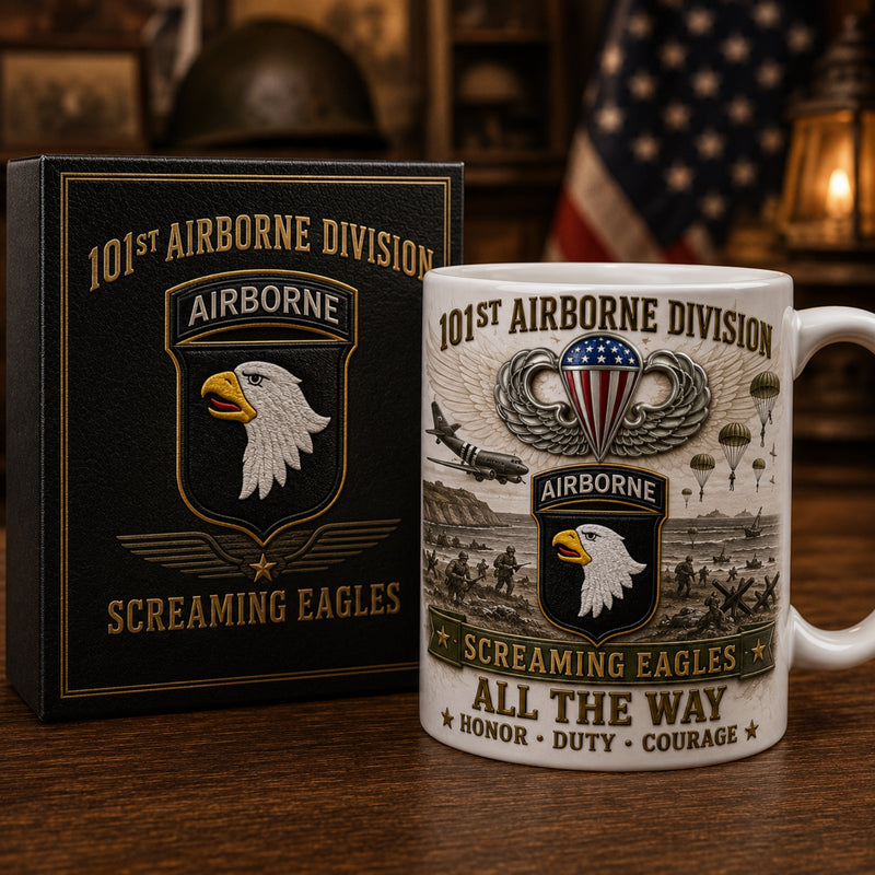 SkyWarrior – U.S. Army Paratrooper Tribute Mug