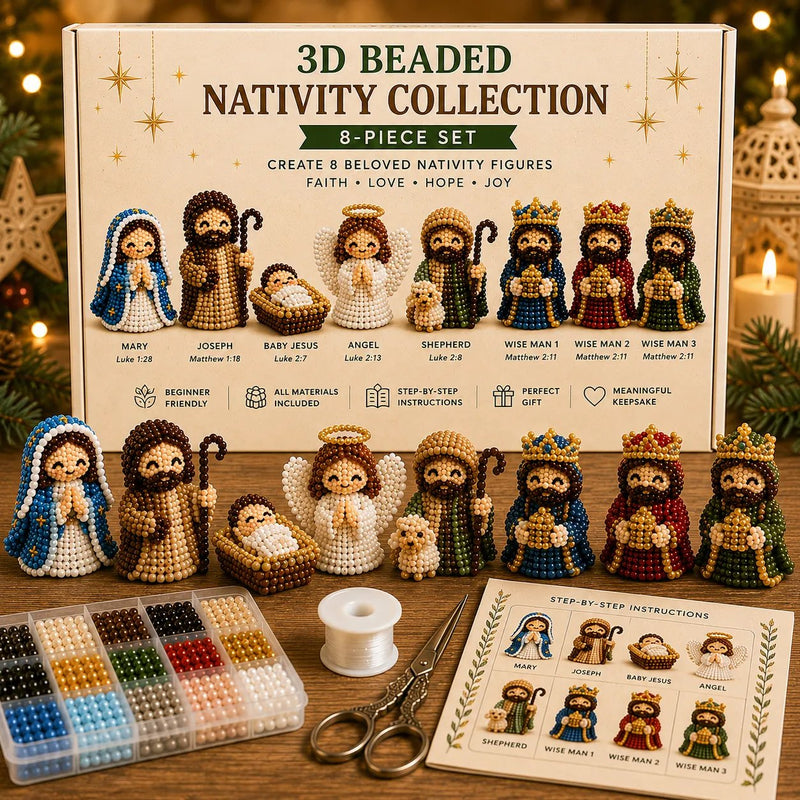 GraceMakers – Christmas Nativity DIY Craft Set