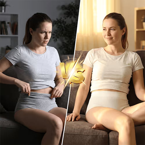 Velmira – High-Waist Ribbed Comfort Panties