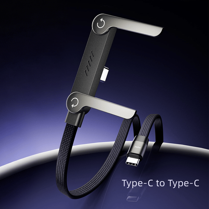 PowerDock – 240W USB-C Charging Cable With Phone Holder