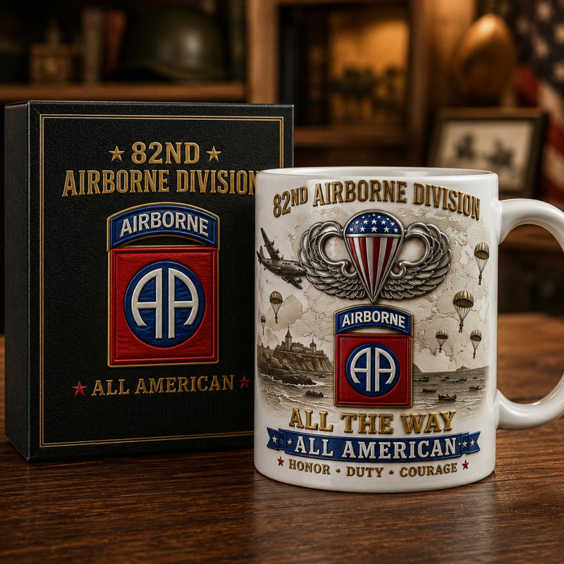 SkyWarrior – U.S. Army Paratrooper Tribute Mug