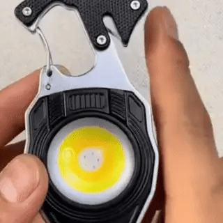 LuminoGear – 8-In-1 Multifunctional Keychain Flashlight