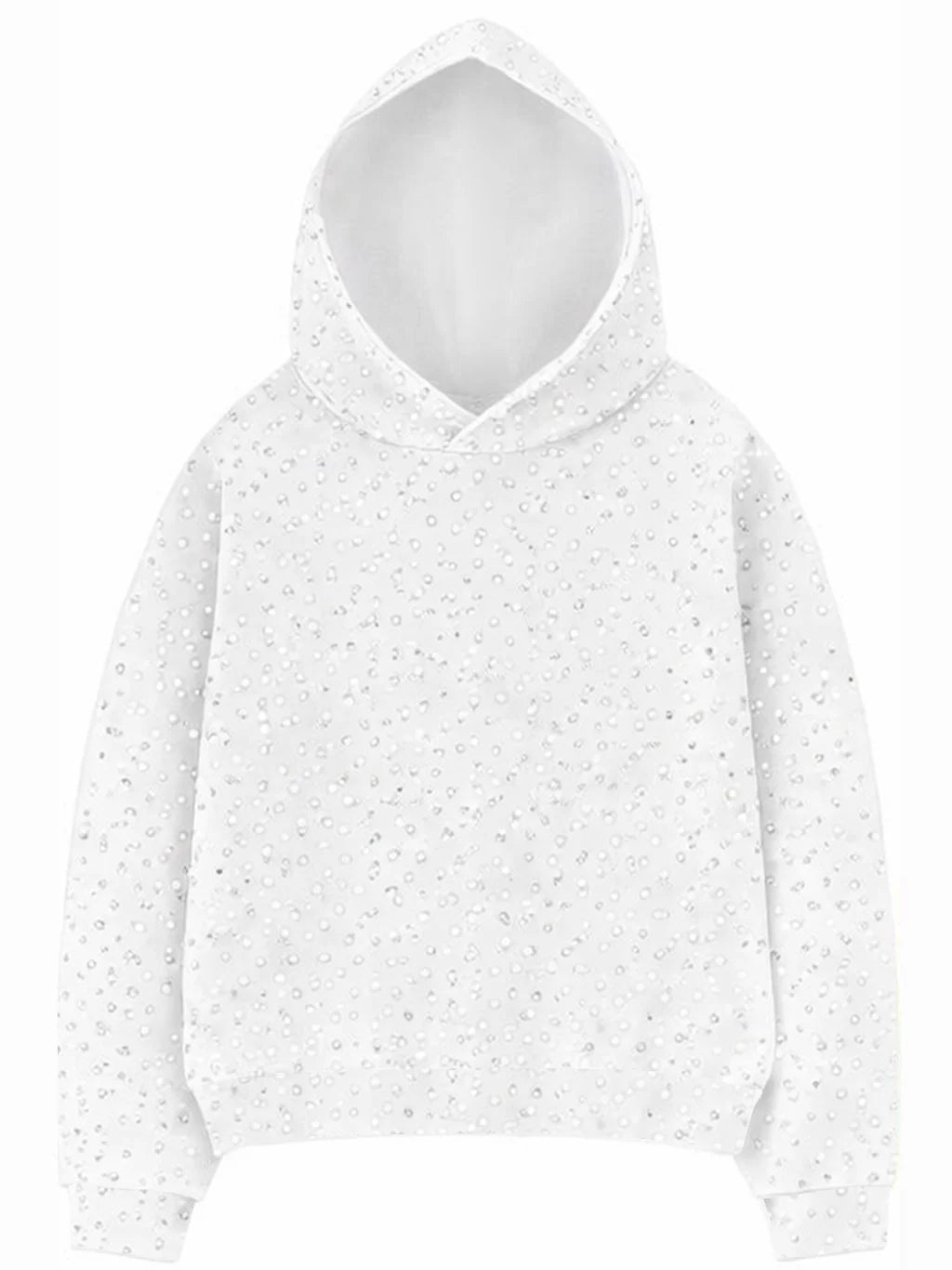 SparkleWear – Glitter Long Sleeve Hoodie