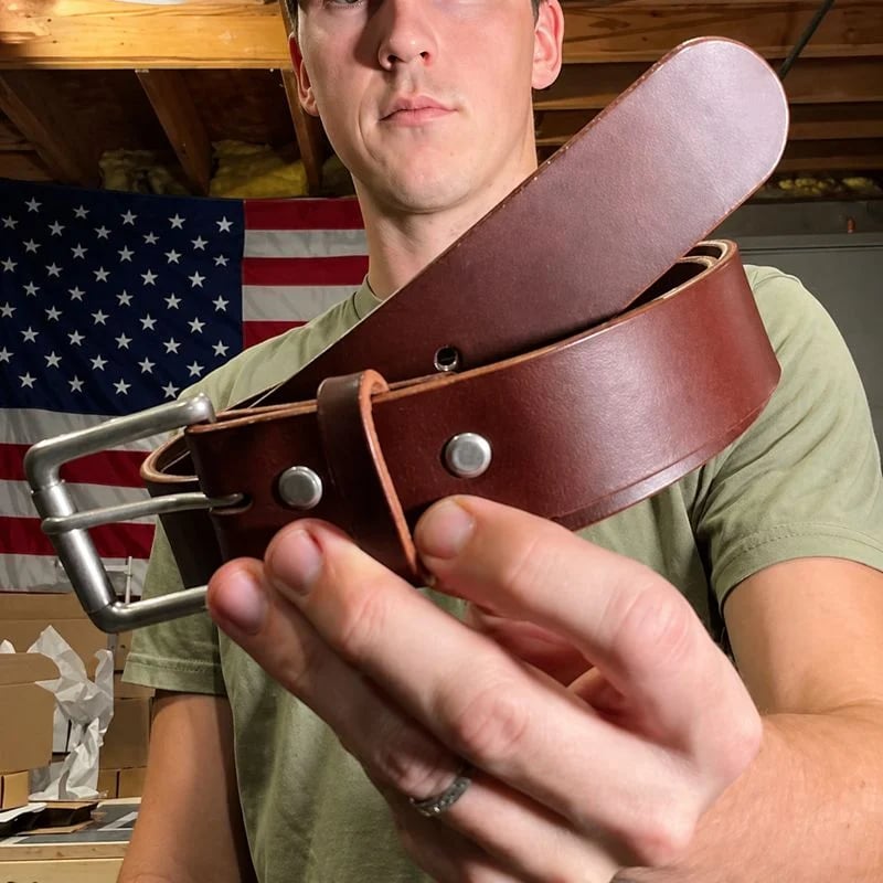 TimberBelt – Handmade Classic Leather Belt