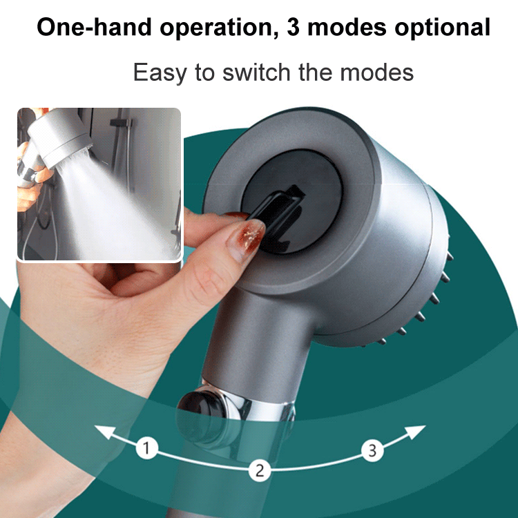 Multifunctional massage shower