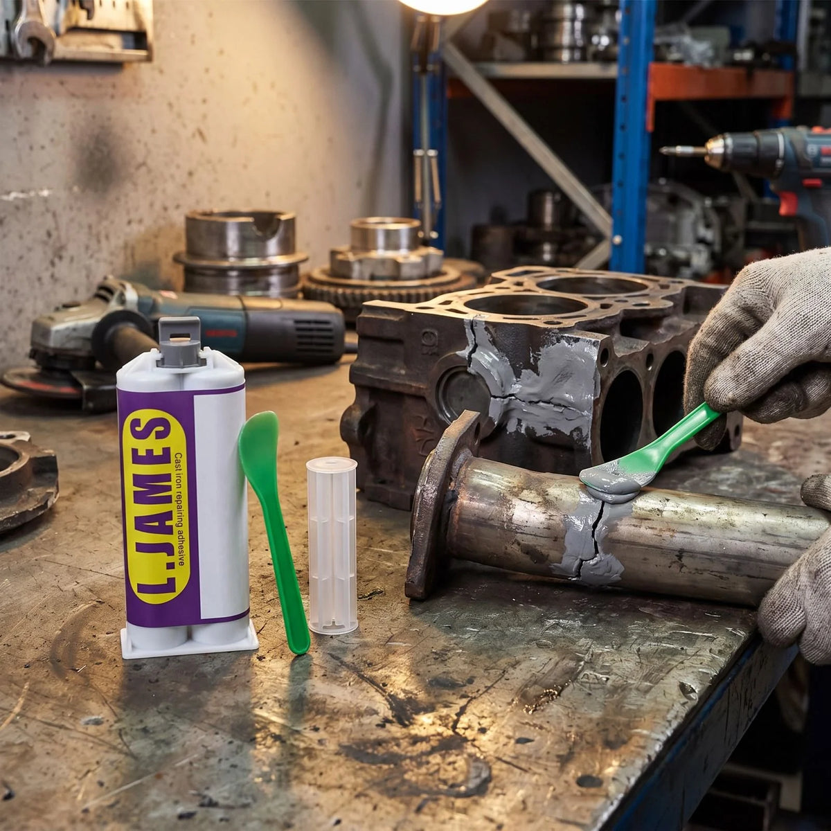 MetalBond – High-Strength Weld Repair Metal Adhesive