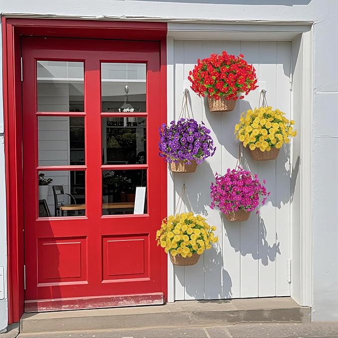 BloomHaven – Vibrant Morning Glory Garden Décor