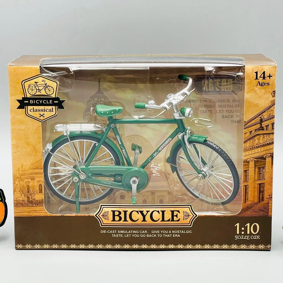CycleCraft – Detailed Vintage Bicycle Display Model Toy