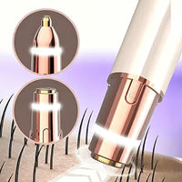 FuzzElle – Rechargeable Lipstick Facial Hair Trimmer