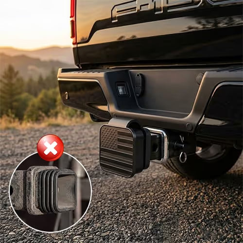 TowCrest – American Flag TPU Trailer Hitch Cover