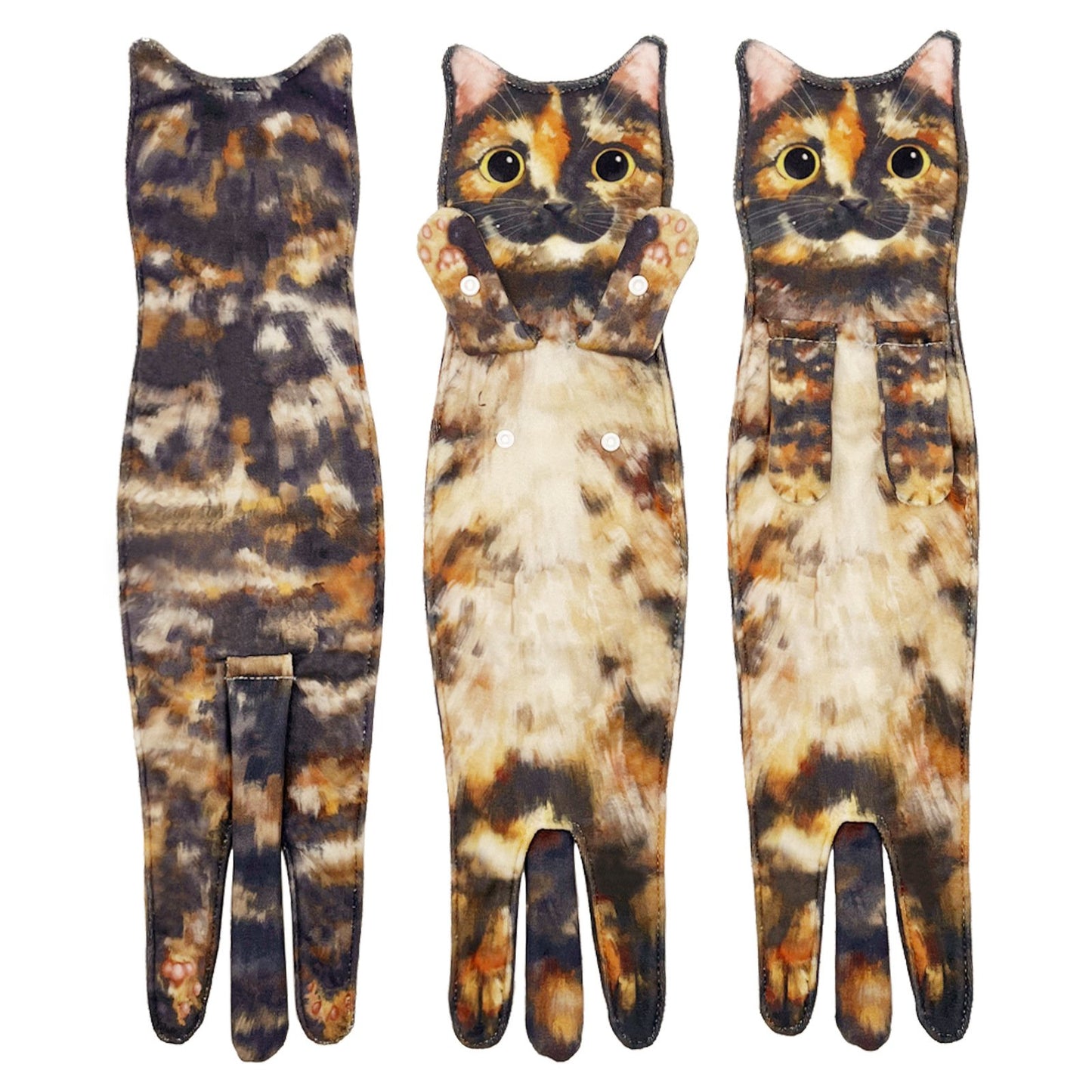 🎁 Funny Cat Hand Towels