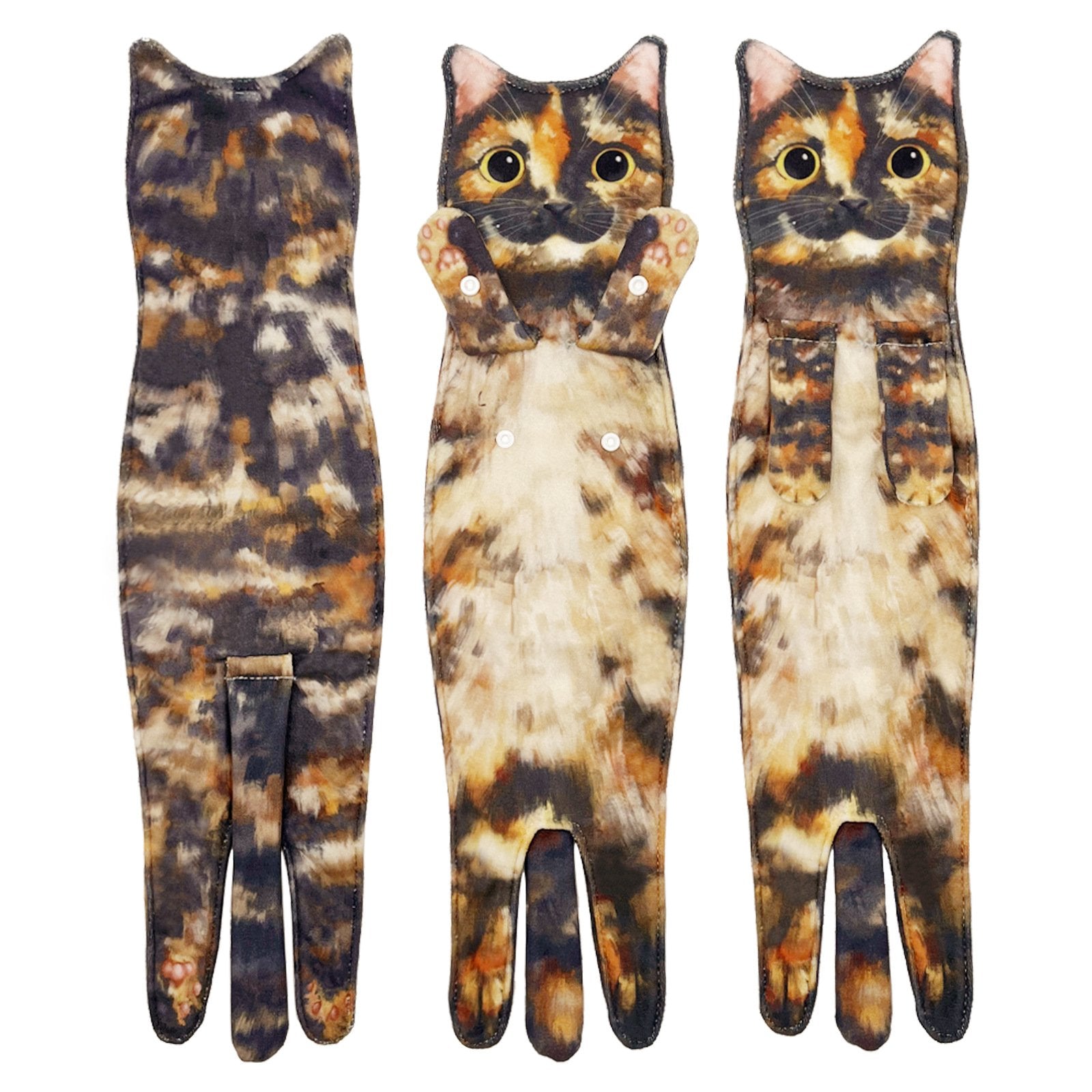 🎁 Funny Cat Hand Towels