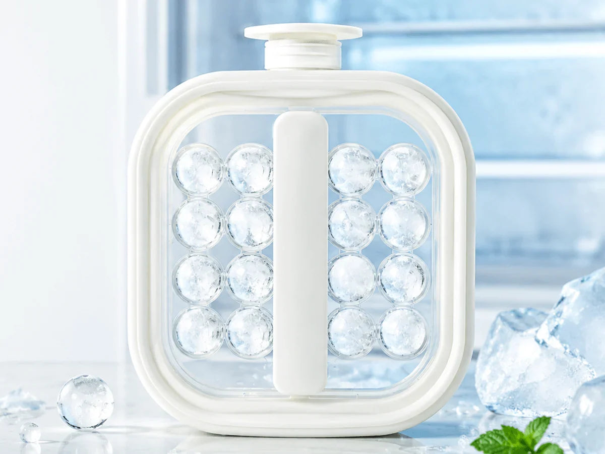 IceSphere – Portable Silicone Ice Ball Maker Kettle